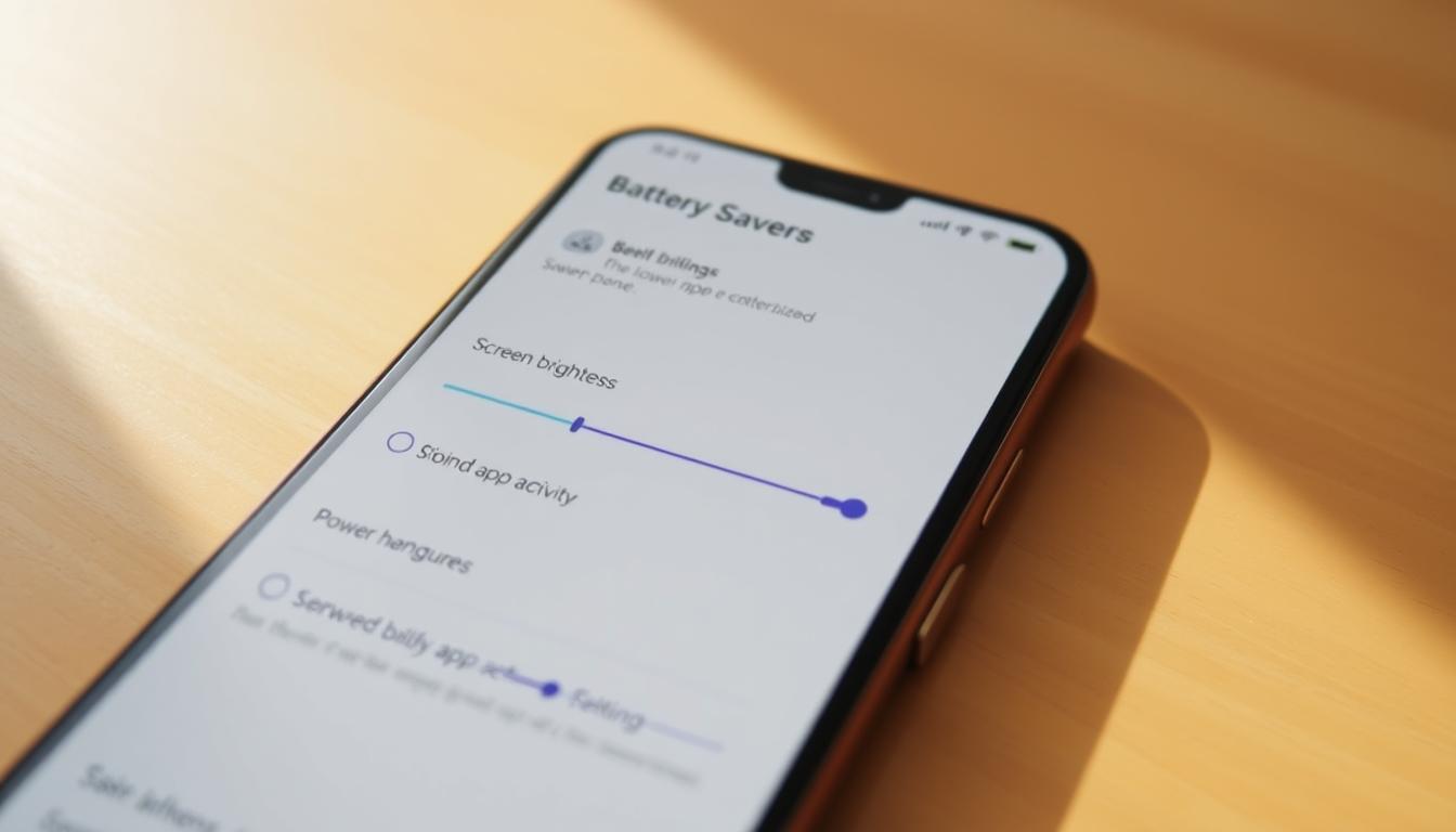 battery saver settings
