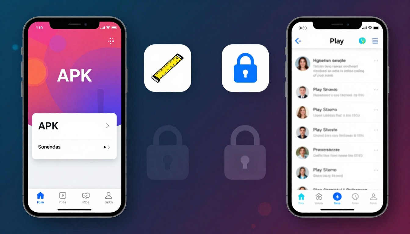 apk vs play store version difference