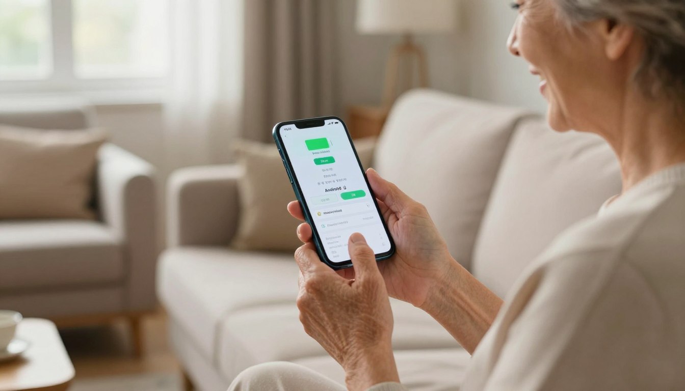 battery settings for seniors android