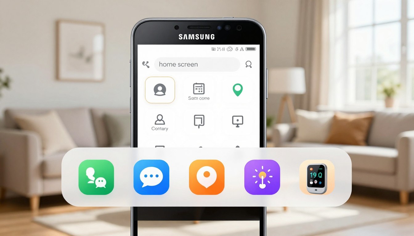 best senior friendly launcher samsung galaxy