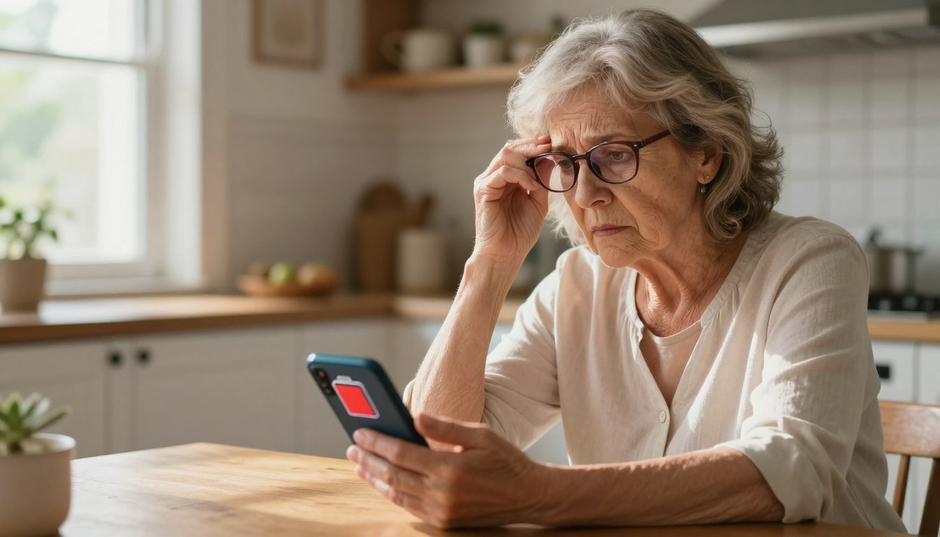 fix android phone dying fast senior