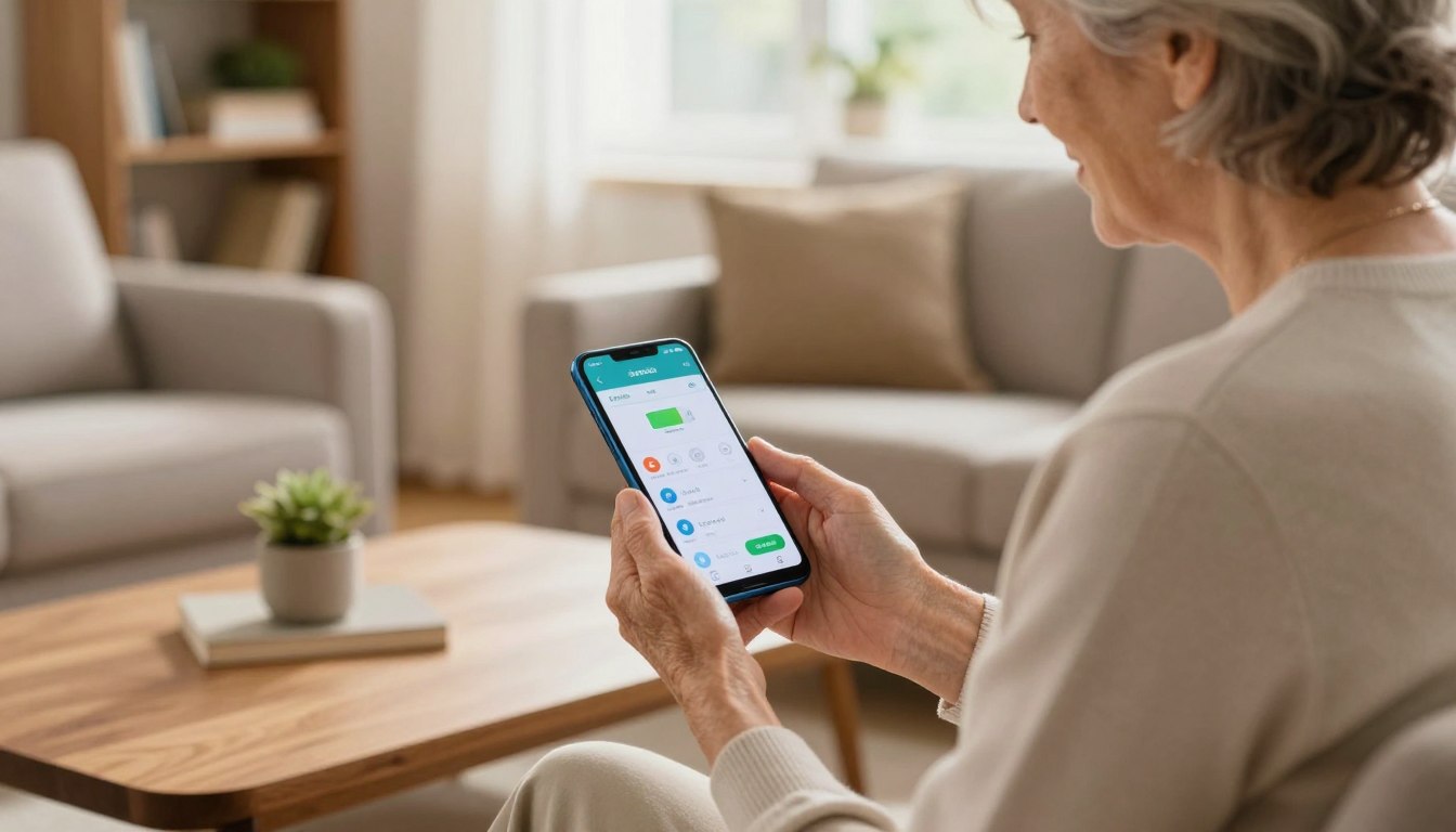 hidden battery settings seniors android